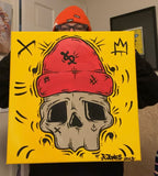 'OG SKULLY' ORIGINAL PAINTING