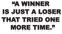 ‘WINNERS QUOTE’ TEE