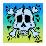 CROSS BONES (20x20)       LIMITED EDITION PRINT