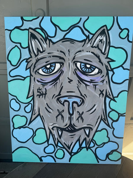 ‘Wolf Land’ -SOLD!