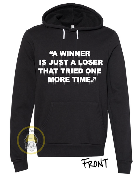 ‘WINNERS QUOTE’- HOODIE