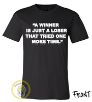 ‘WINNERS QUOTE’ TEE