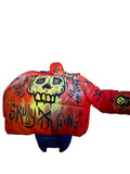 SKULLY GVNG- 1/1 PUFFY BOMBER JACKET(LARGE)- ON SALE!