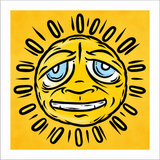 SUN MAN (16x16) LIMITED EDITION PRINT