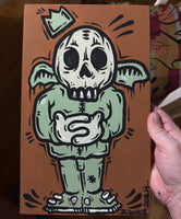 OG Skully Painting-SOLD!
