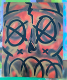 ABSTRACT SKULL PAINTING-SOLD!
