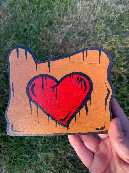 OREGON HEART-SOLD!