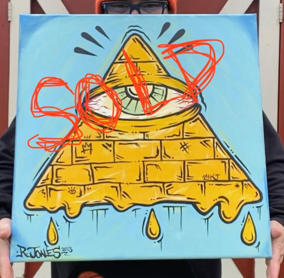 Pyramid Painting -SOLD!