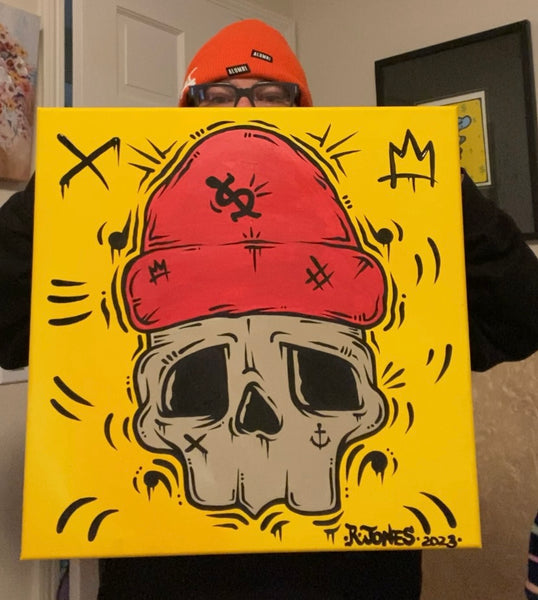 'OG SKULLY' ORIGINAL PAINTING