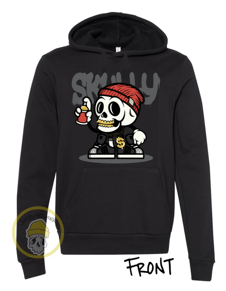 TAGGING SKULLY HOODIE