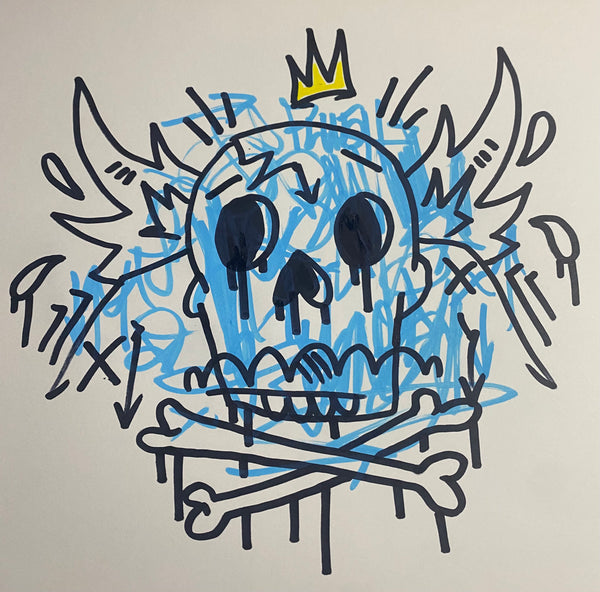 WINGED SKULLY-SOLD!