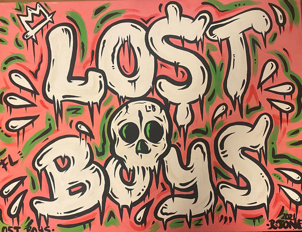 'LOST BOYS' Painting-SOLD!