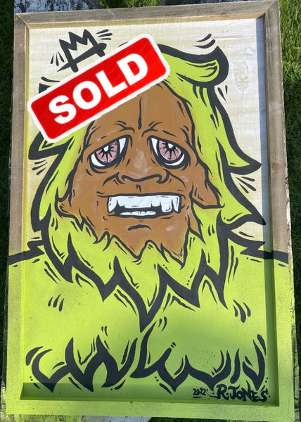 Neon Sasquatch