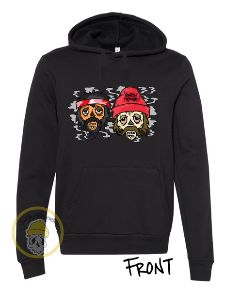 SMOKEY & SKULLY HOODIE